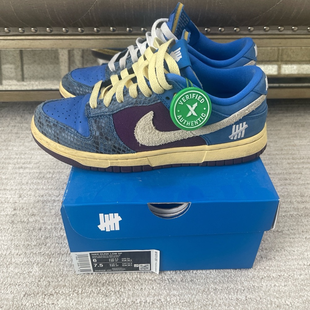 Nike Dunk SP croc python print sneakers size 7.5